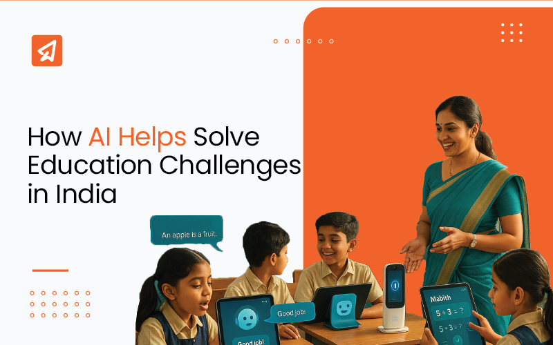 how AI helps solve education challenges in India