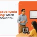 blended learning vs hybrid learning