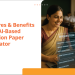 Features & Benefits of an AI-Based Question Paper Generator