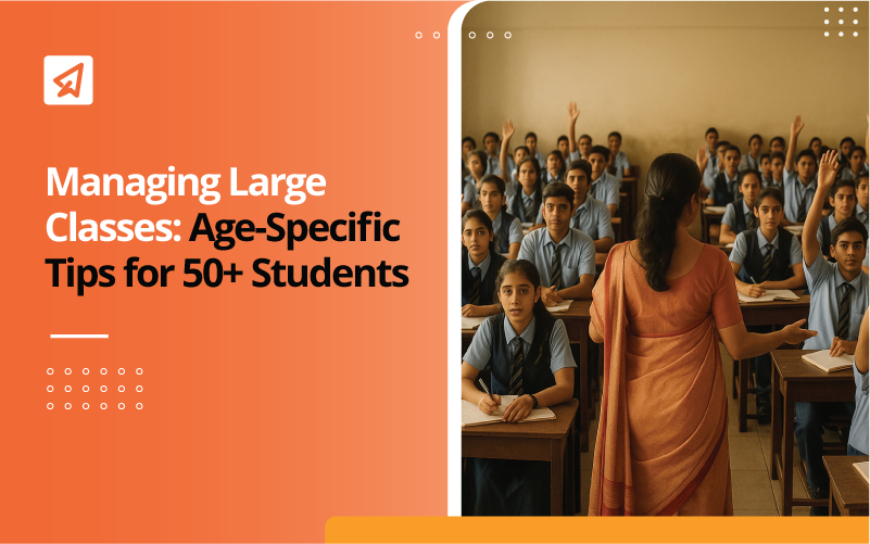 how to handle classroom with 50 students