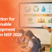 Education for Sustainable Development (ESD) in NEP 2020