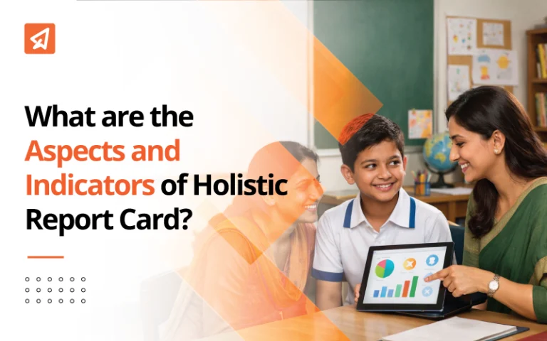 What are the Aspects and Indicators of Holistic Report Card?